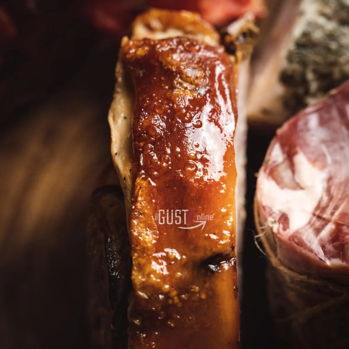 Porchetta di Ariccia IGP - Maxi Fetta da 1kg - Premiata da Gambero Rosso