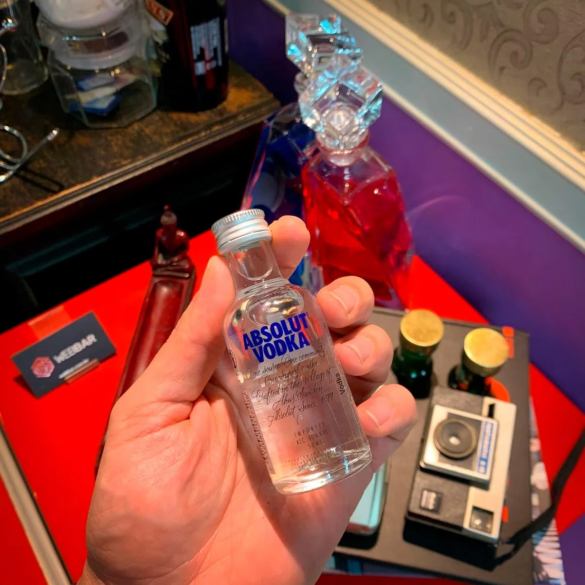 ABSOLUT Vodka Mignon Cl.5-50 ml