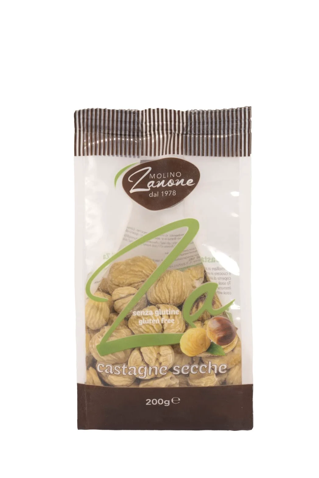 Molino Zanone Cooking Box Farine + Castagne Secche e Zanut Morbide Cotte al Vapore - Farine di Mais, Ceci, Castagne, Cocco - Idea Regalo per Svariate Preparazioni in Cucina