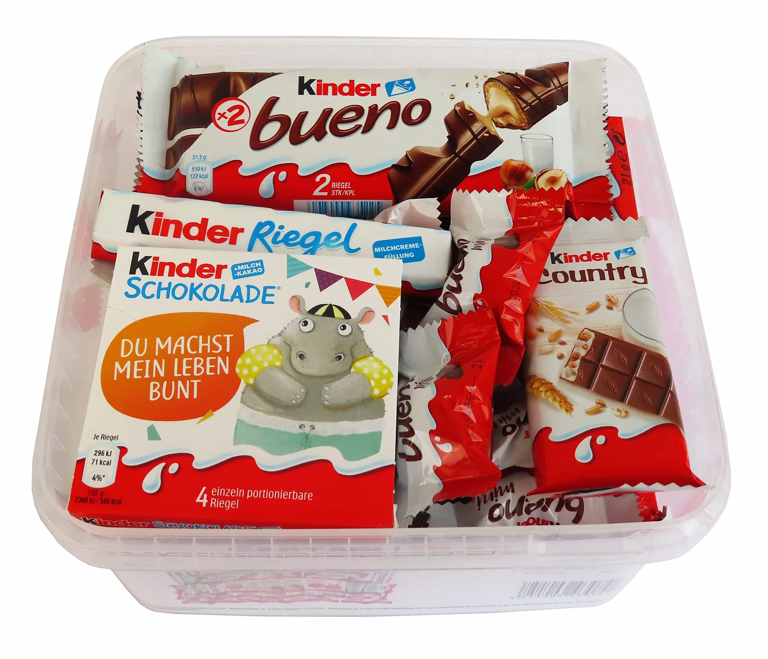 Scatola speciale con Kinder specialità 640g