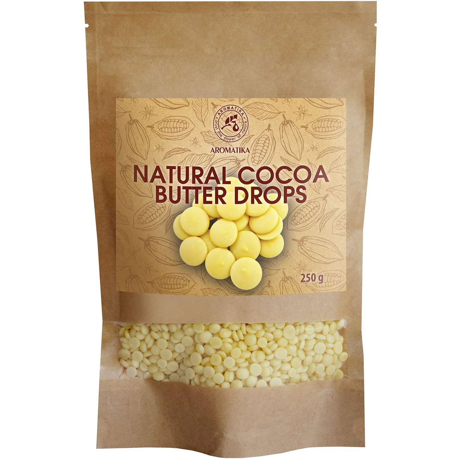Cacao Burro Con Chip Naturale - 250 G