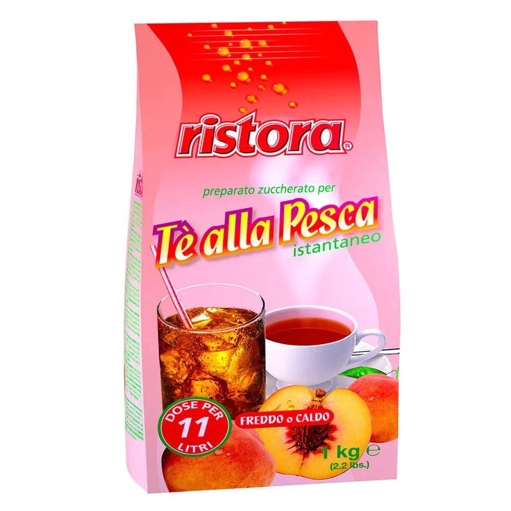 SET Ristora Preparato Istantaneo per Tè alla Pesca, 4kg