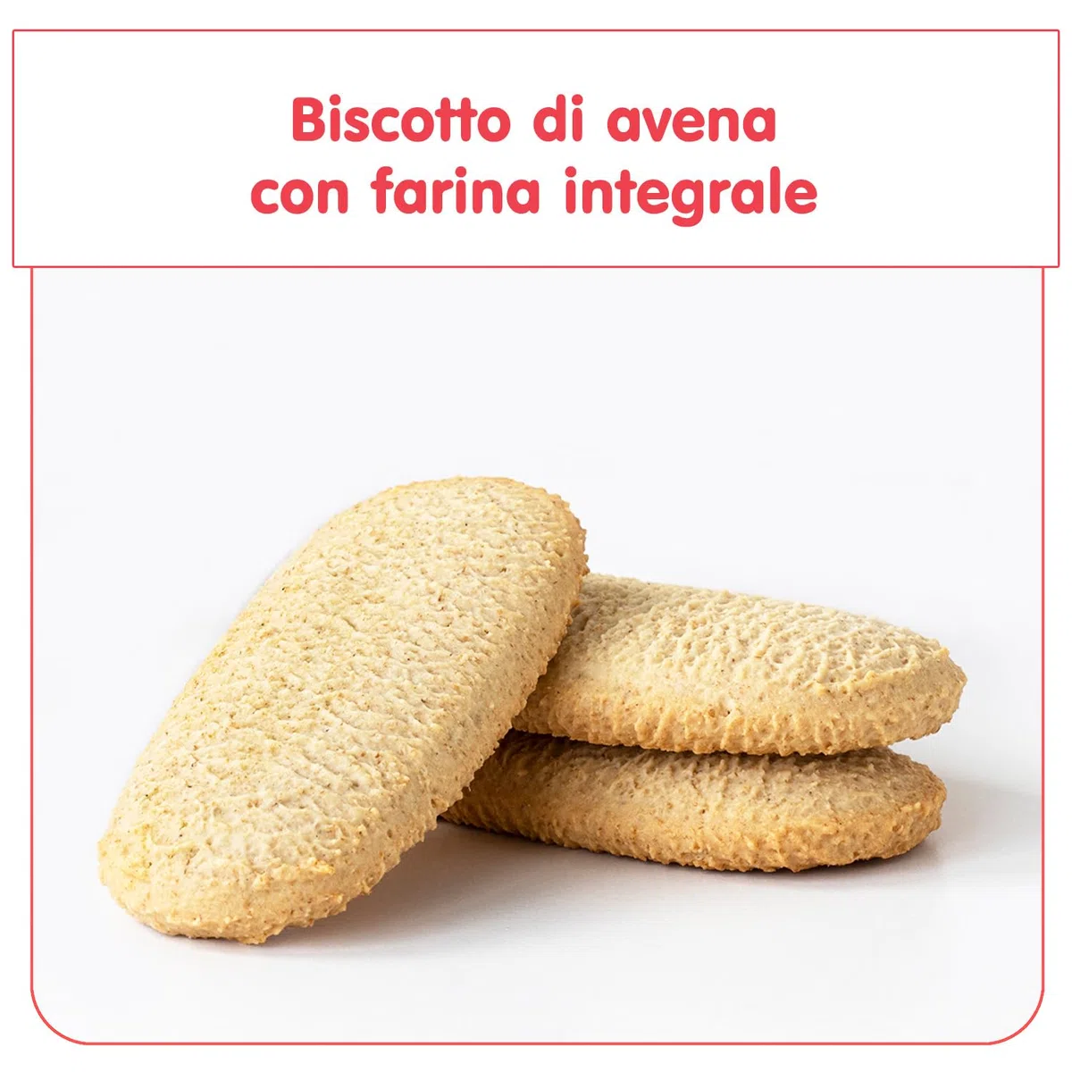FLEUR ALPINE Biscotti Baby - Confezione da 12 x 2 deliziosi snack per bambini per una deliziosa colazione a base di porridge - Semplici biscotti integrali - 9 mesi