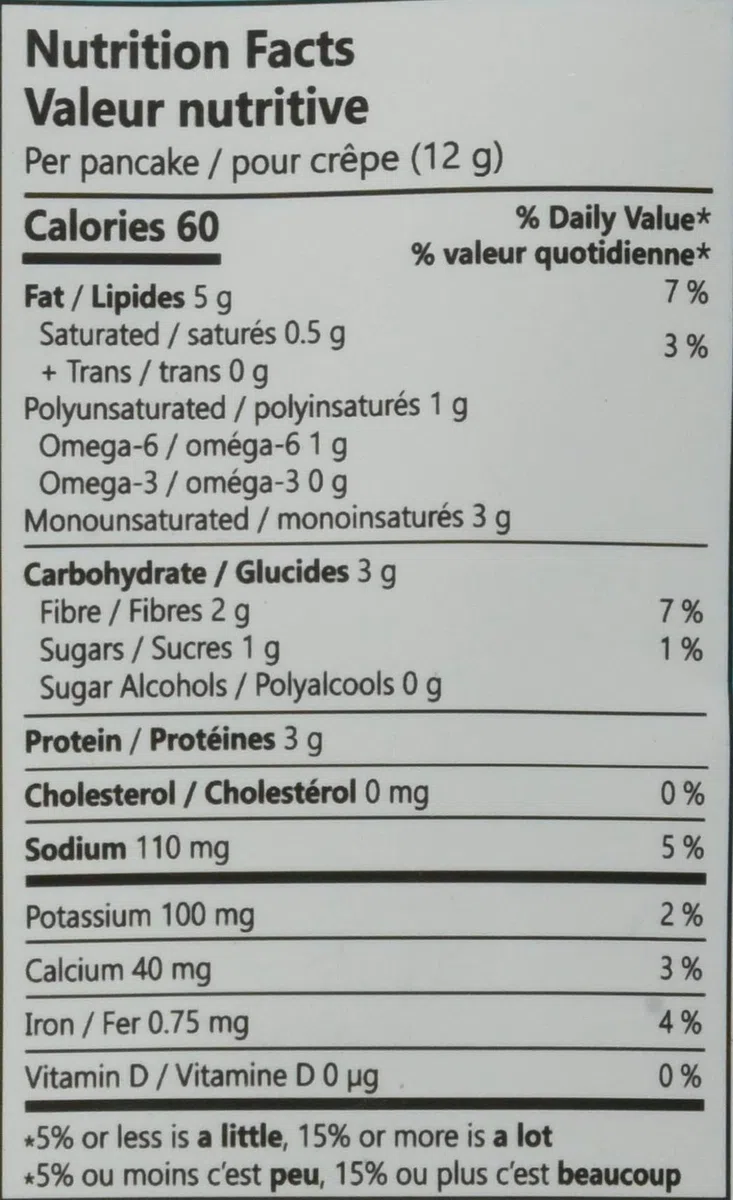 HoldTheCarbs - Low Carb Bake Mixes Small Regular Almond Flour Pancake and Waffle Mix 40g
