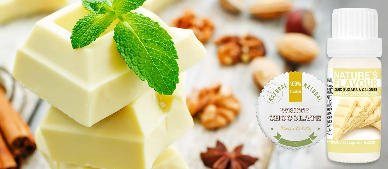 ALPHAPOWER FOOD aromi naturali per alimenti, Super Offerta 5x10ml aroma alimentare, gocce aromatizzanti senza calorie - liquido Flavdrops - Flavour Drops