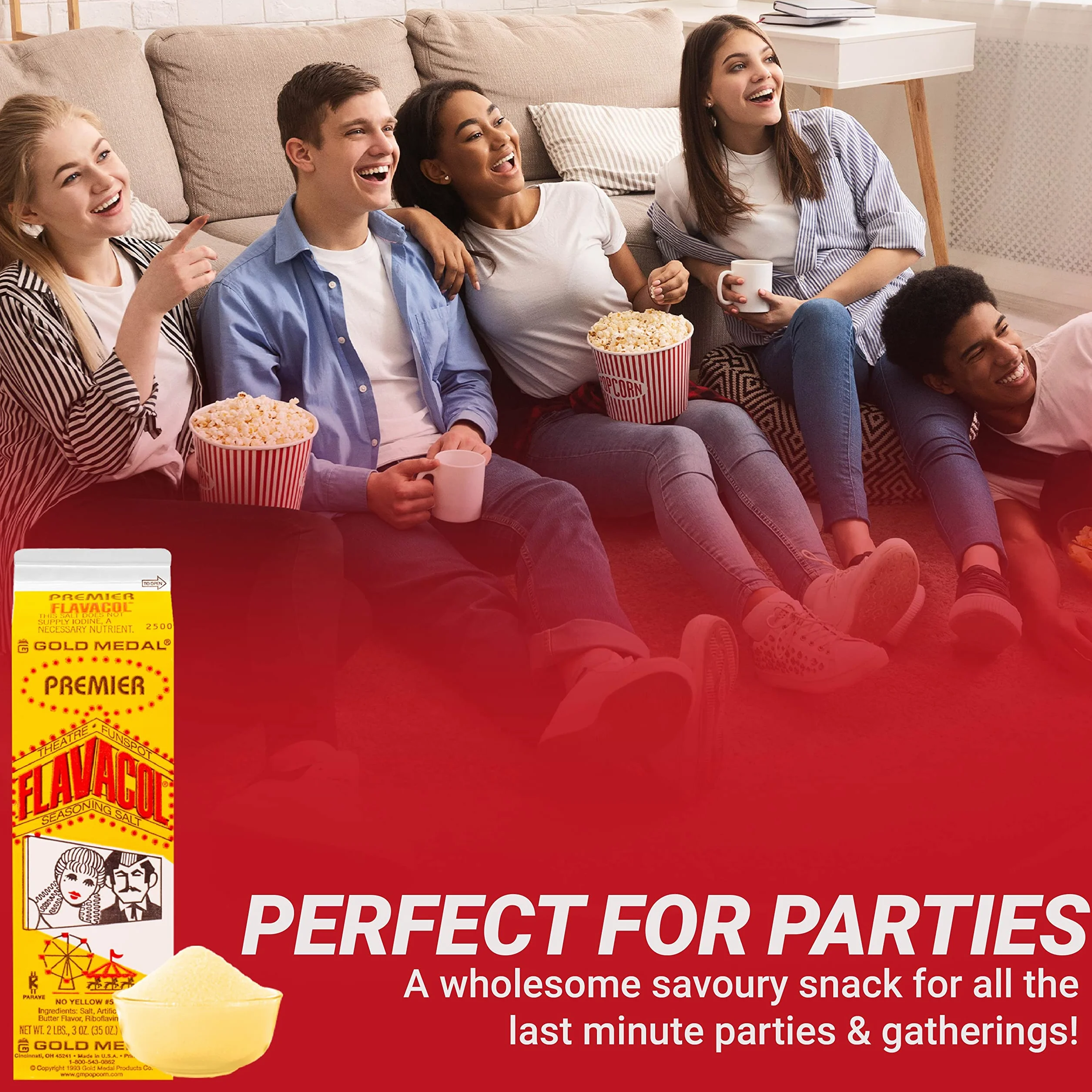 Gold Medal Flavacol Sale Condimento Popcorn