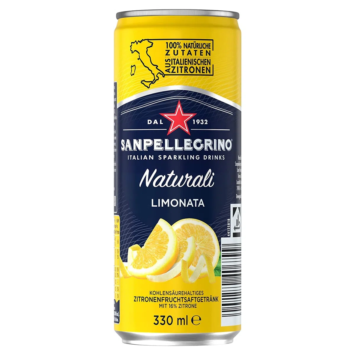 SANPELLEGRINO CL.33 LIMONATA LATTINA - 24 unità