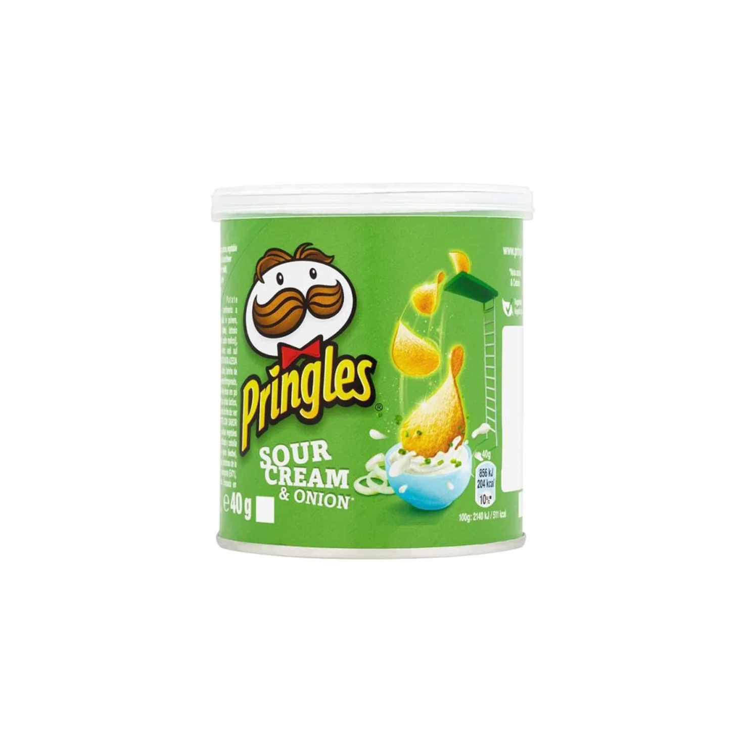 Pringles | Patatine Cipolla | Patatine Salate Barattolo | Pringles Panna Cipolla - 12 Barattoli