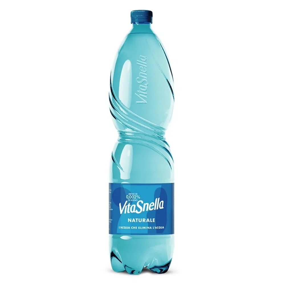 Vitasnella Acqua Oligominerale Naturale, 12 Bottiglie, 1,5 Lt
