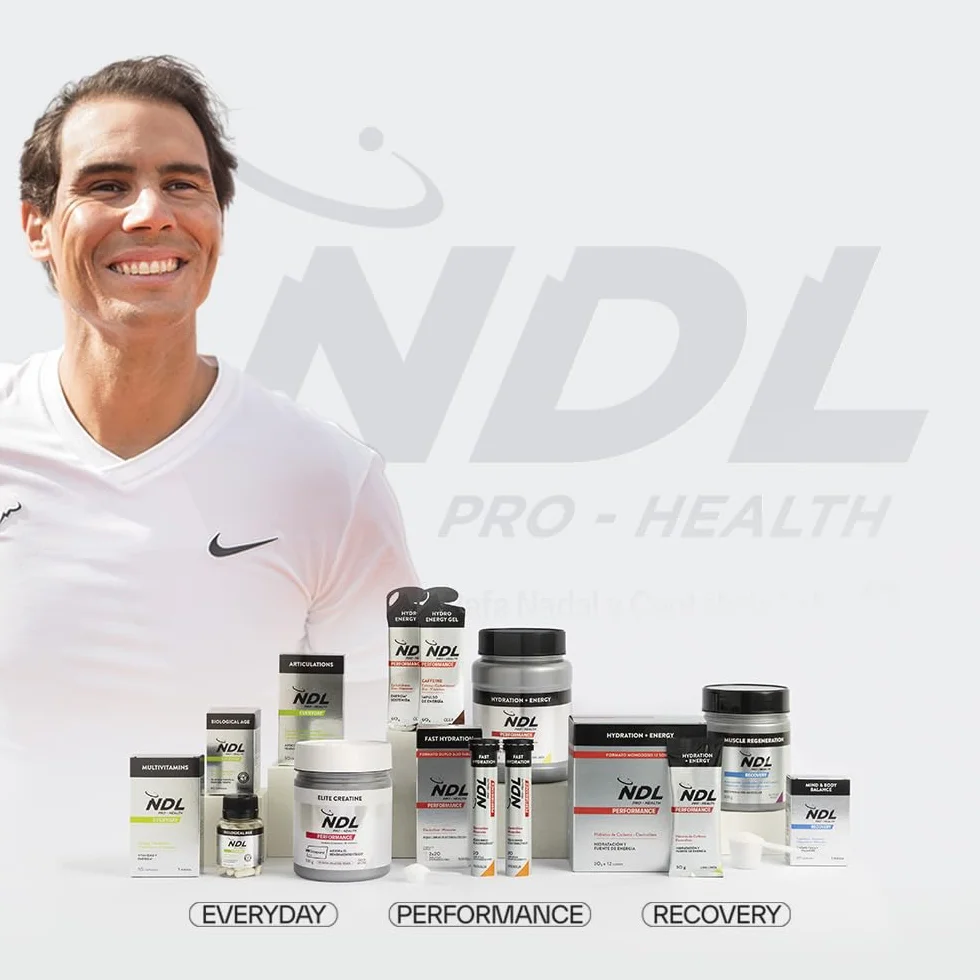 NDL Pro-Health Hydration energy I Bevanda Isotonica idratazione rapida per lo sport con elettroliti in polvere e sali minerali I Aiuta a ridurre stanchezza e affaticamento I Gusto lime-Limone I 75Og
