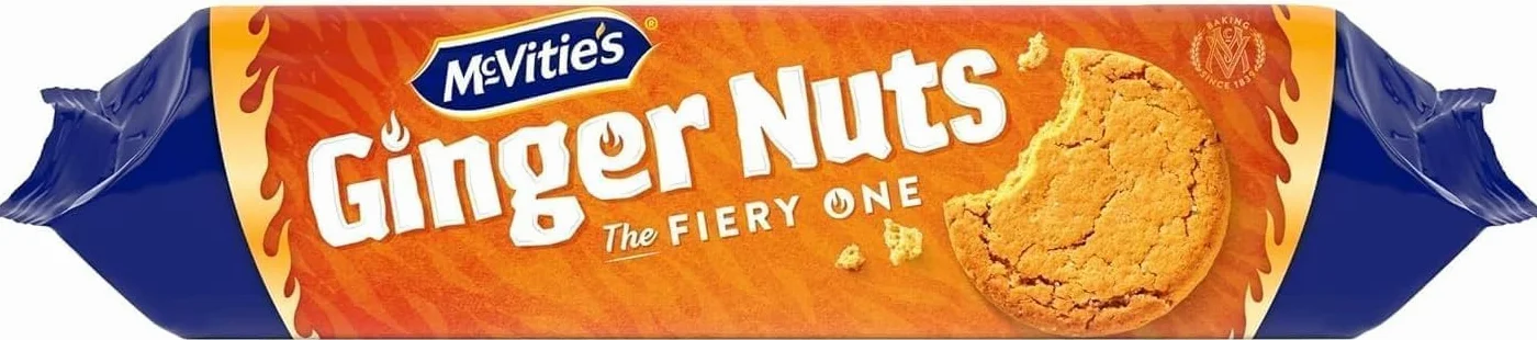 Mcvities Ginger Nut 250g 4 Pack