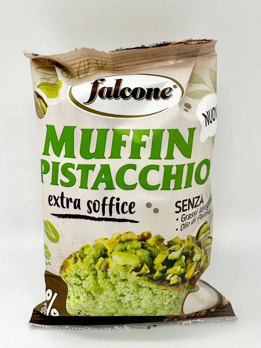 Falcone Muffin assortiti da 18 muffin da 50gr in gusti FRUIT, CIOKO, YOGURT e PISTACCHIO - Buon Mattino - Hotel - Albergo