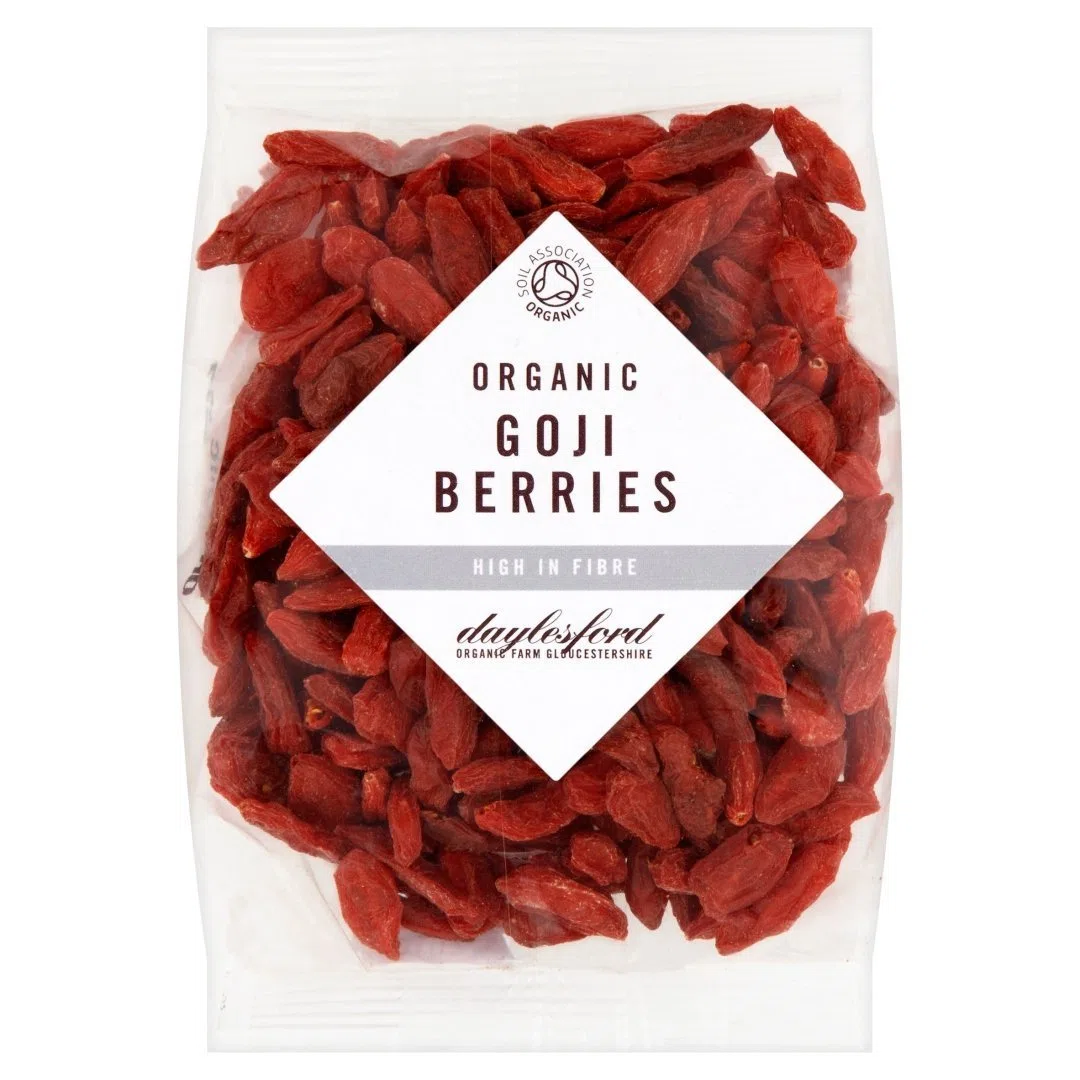 Daylesford - Bacche di Goji essiccate biologiche, 125 g