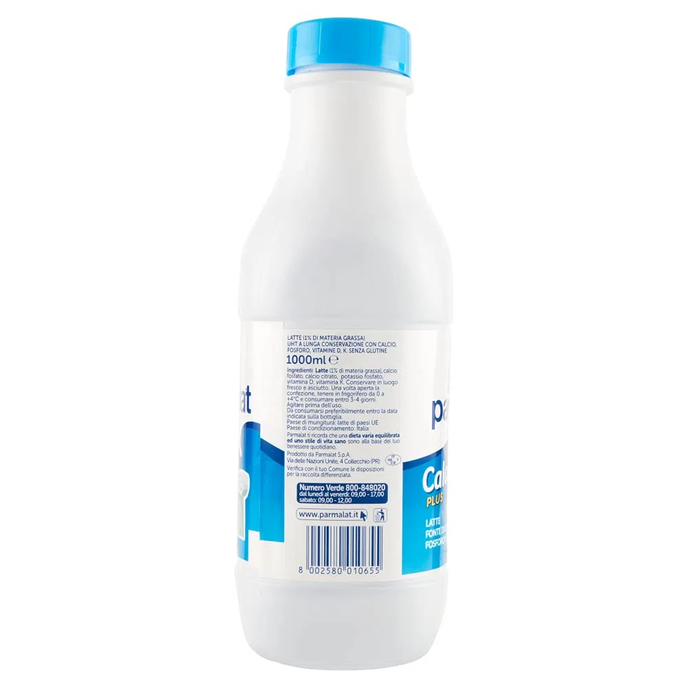 Parmalat Latte UHT Calcium Plus, 6L