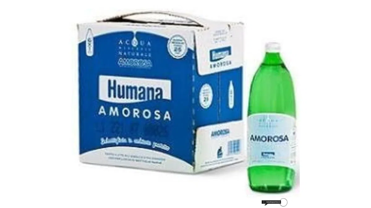 ACQUA AMOROSA, 1000ml, Confezione da 6 Pezzi,+ portachiavi italy shop service