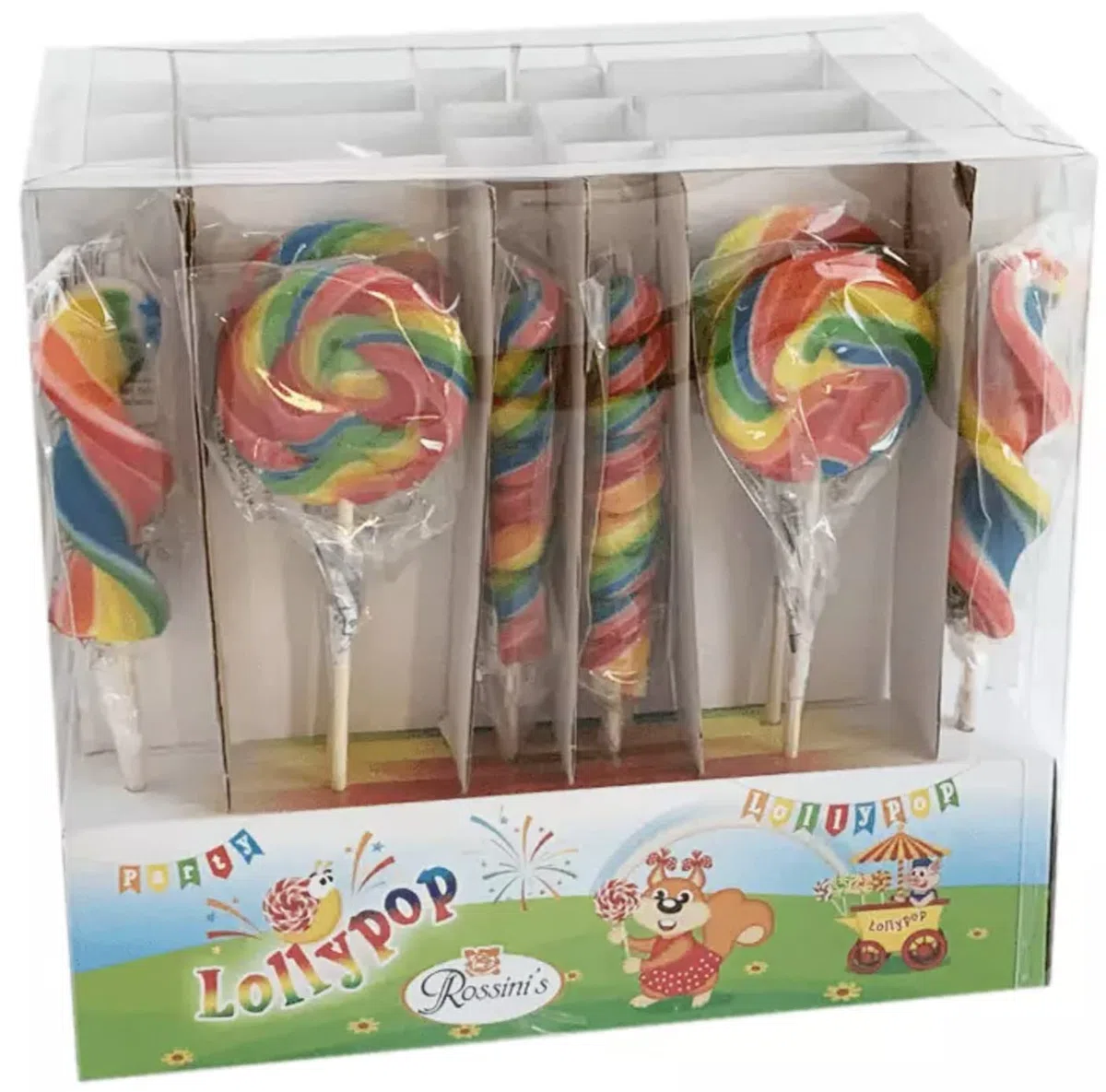 ROSSINI'S 32 Lecca Lecca Tris Arcobaleno 30gr