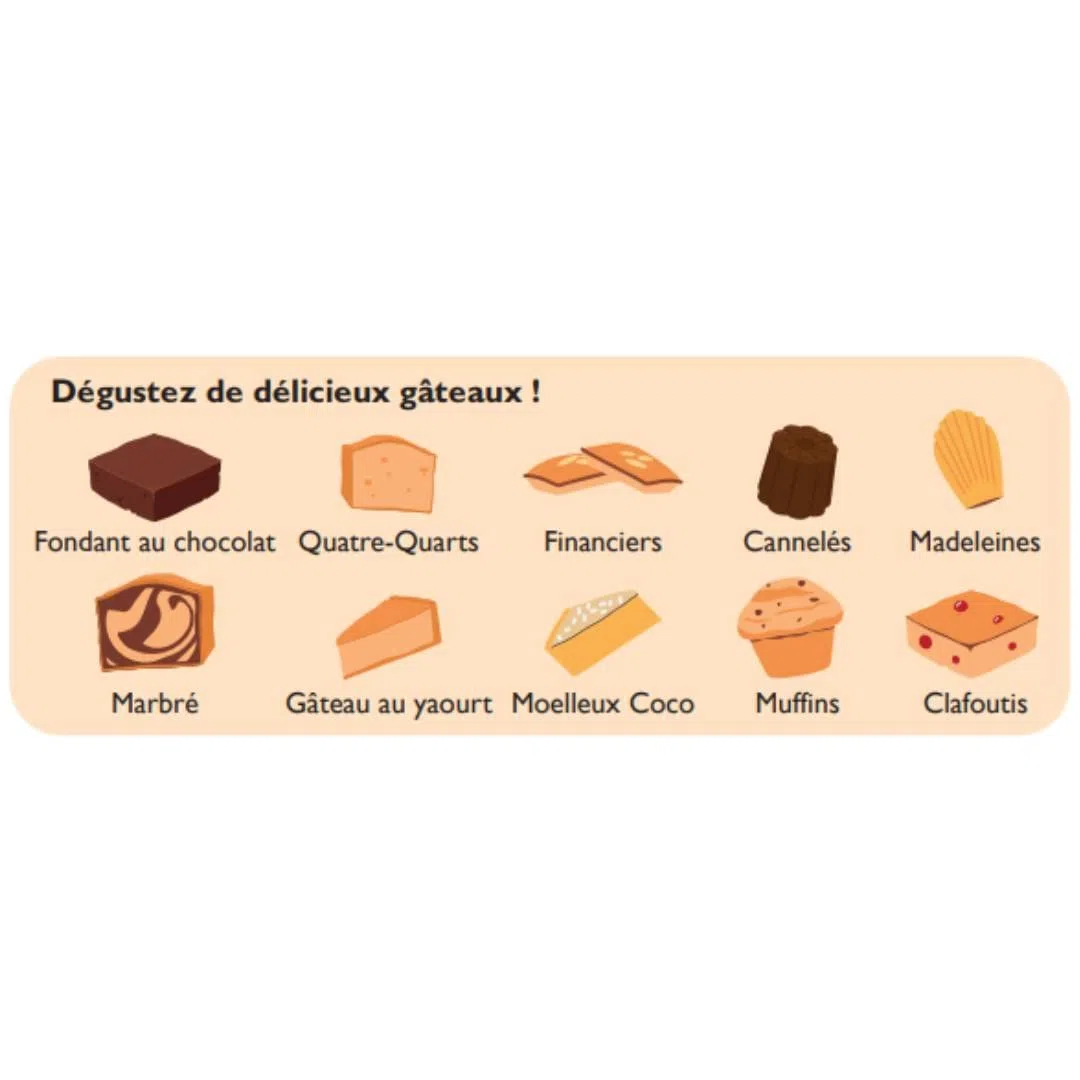 COOKUT - MAGIC CAKE - Lo shaker per 10 facili torte fatte in casa - Nessuna ricetta, nessun robot da cucina, nessuna bilancia, nessuna frusta, solo uno shaker