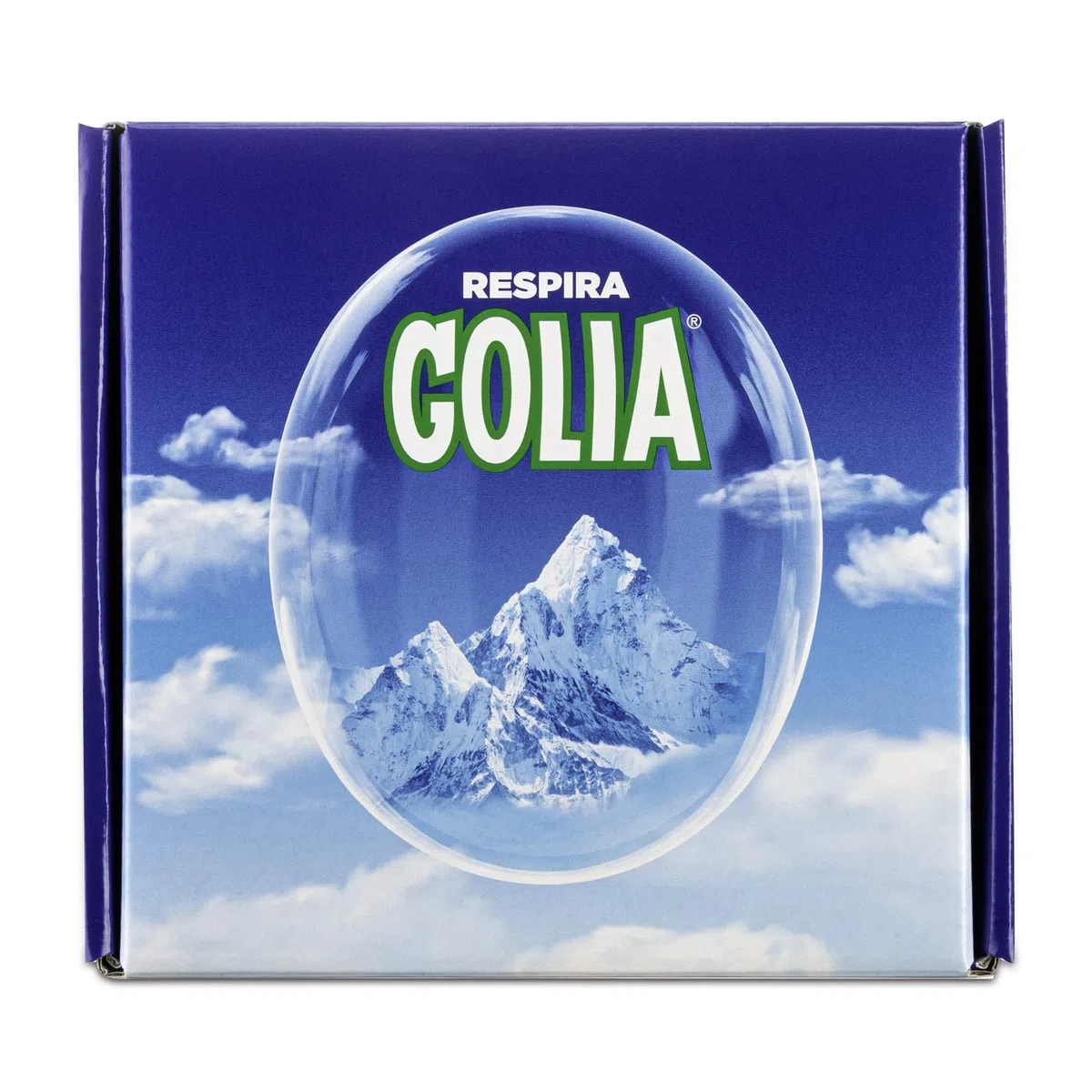 Golia Winter Box, Confezione Speciale da 12 Astucci Misti di Caramelle Dure, Gusto Menta, Frutta C, Defensive, Erbe Alpine, Senza Zucchero e Glutine, Fonte di Vitamine e Zinco, Ideale come Regalo