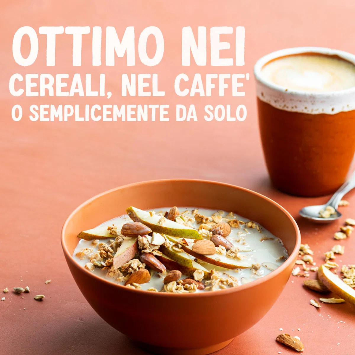 ALPRO SENZA ZUCCHERI, Bevanda al COCCO, 100% vegetale con vitamine B2, B12 e D (8 confezioni x 1 Litro)