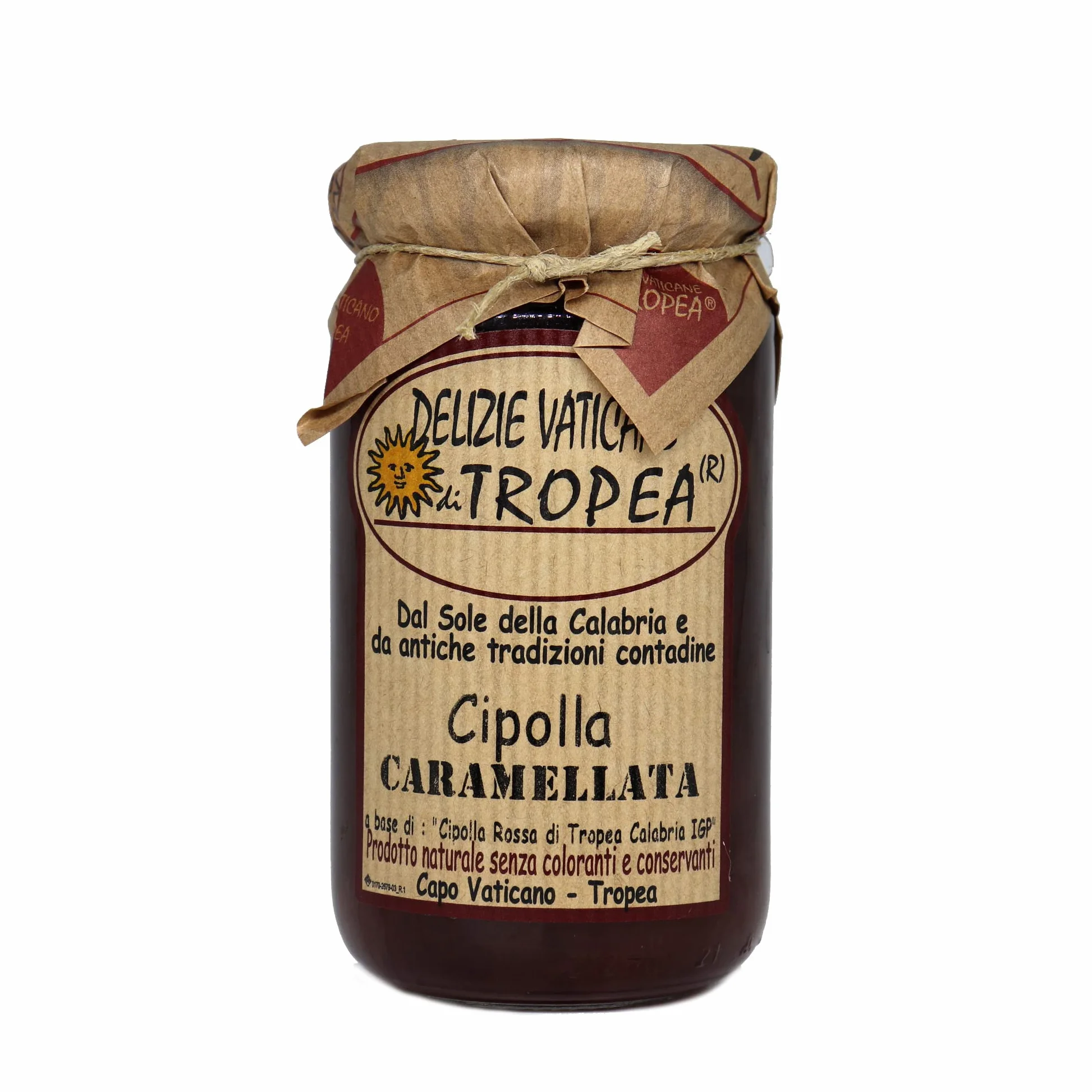 Cipolla Caramellata di Tropea Calabria IGP 3x 230gr - Prodotti Tipici Calabresi - Salsa Gourmet Artigianale - Perfetto sul formaggio- Made in Italy - Delizie Vaticane Di Tropea (3)