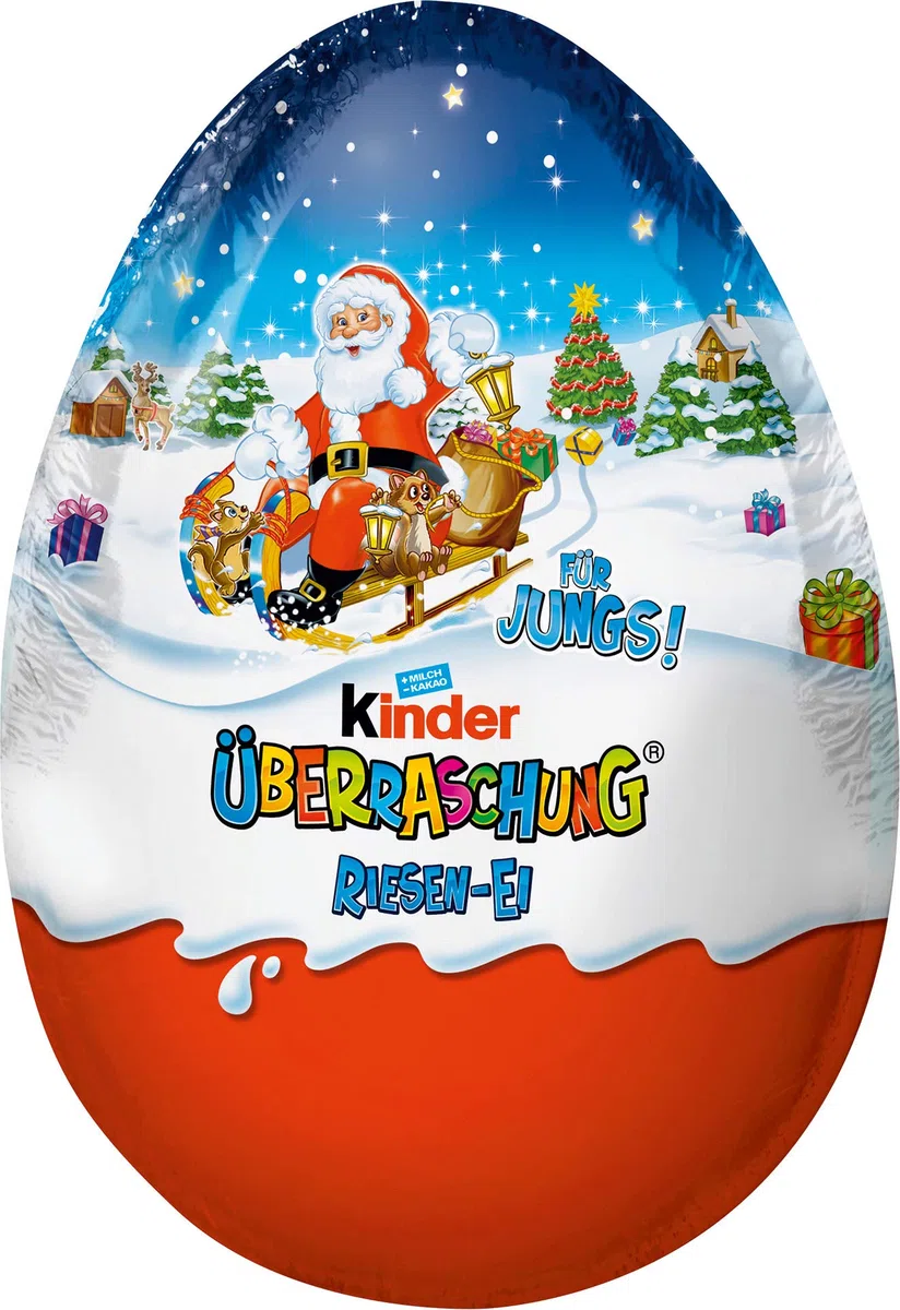 Kinder Sorpresa Maxi Gigante Natale Per Le Ragazze - 220 G
