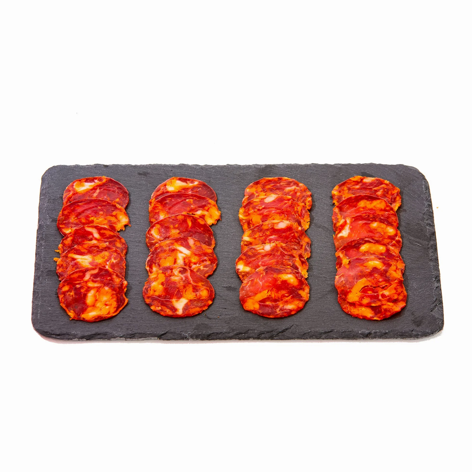 La Finojosa - Chorizo Salsiccia de Bellota Iberica Affettato - 3 Confezioni da 100 g - Stagionatura Minima 90 Giorni - Salumi Iberici - Aroma Piacevole e Profondo - Dehesa de Los Pedroches