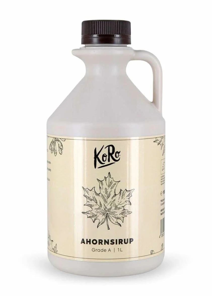 KoRo - Sciroppo d’acero bio grado A 1 L - Naturalmente dolce - Qualità bio - Grado A - Consistenza vellutata