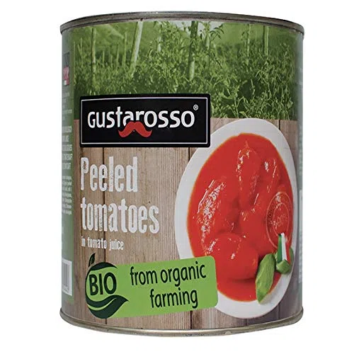 12 Pezzi Pomodoro Pelati Bio 400 gr. Gustarosso