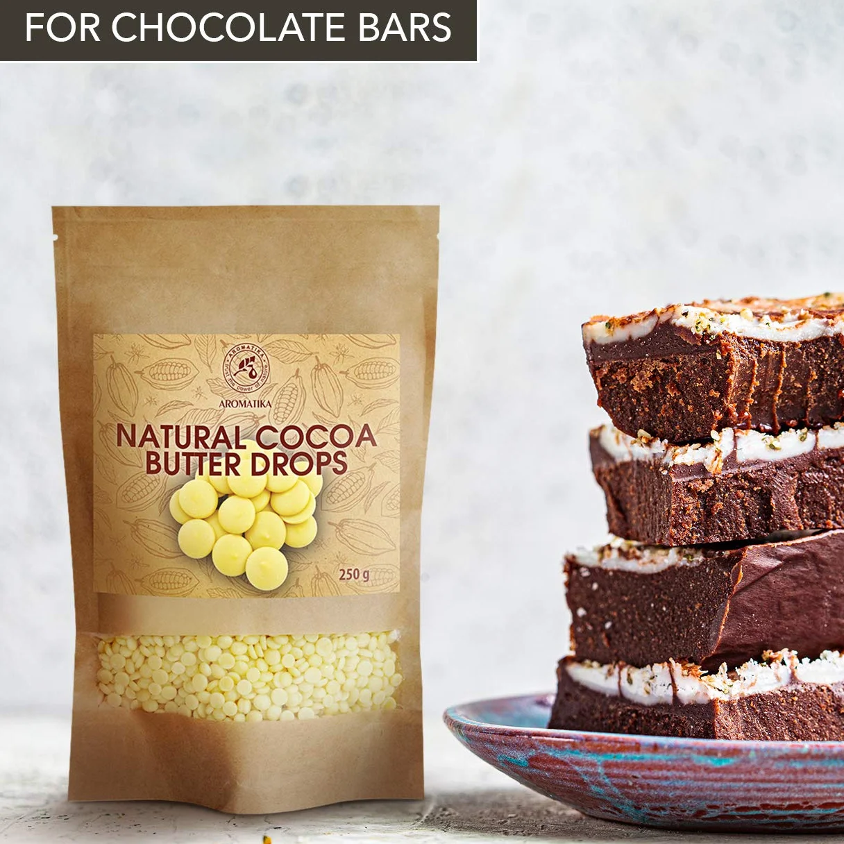 Cacao Burro Con Chip Naturale - 250 G