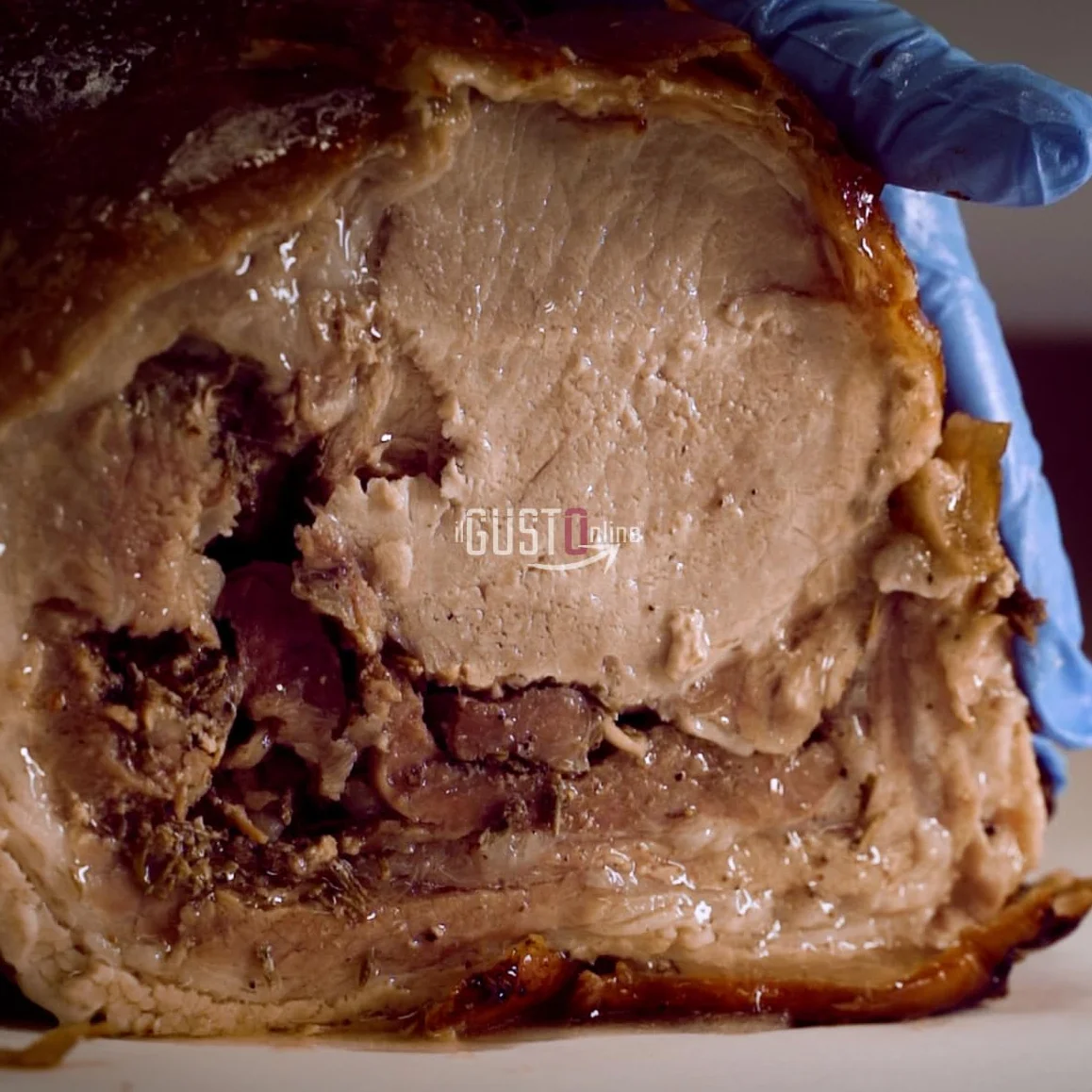 Porchetta di Ariccia IGP a Fette da 300g - 3 Confezioni Sottovuoto da 300g ciascuna - Premiata da Gambero Rosso