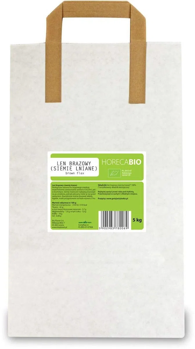 Lino marrone (semi di lino) BIO 5 kg - HORECA