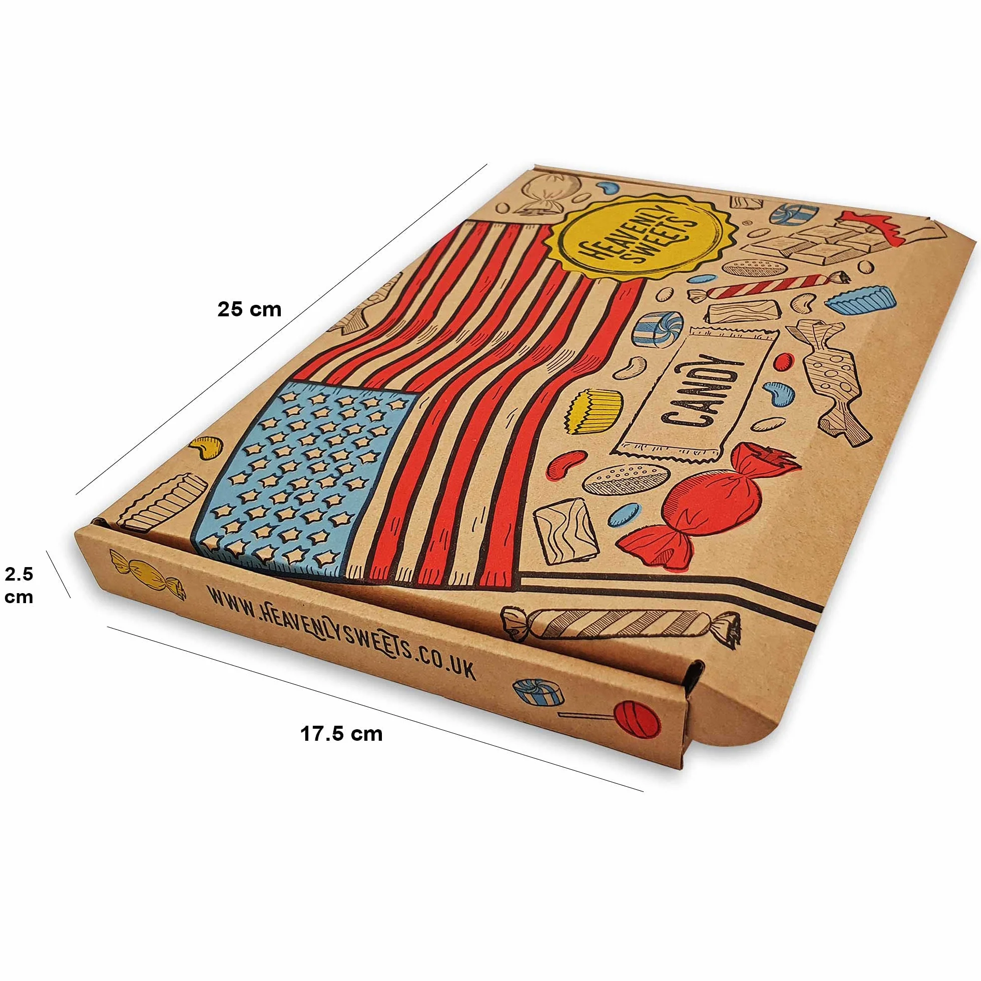 Confezione Piccola di Snack Americani | Caramelle e Cioccolato per Idea Regalo di Natale e Compleanno | Vasta Gamma tra cui Jolly Rancher Reeses Jelly Belly | 13 Pezzi in Confezione Vintage di Cartone