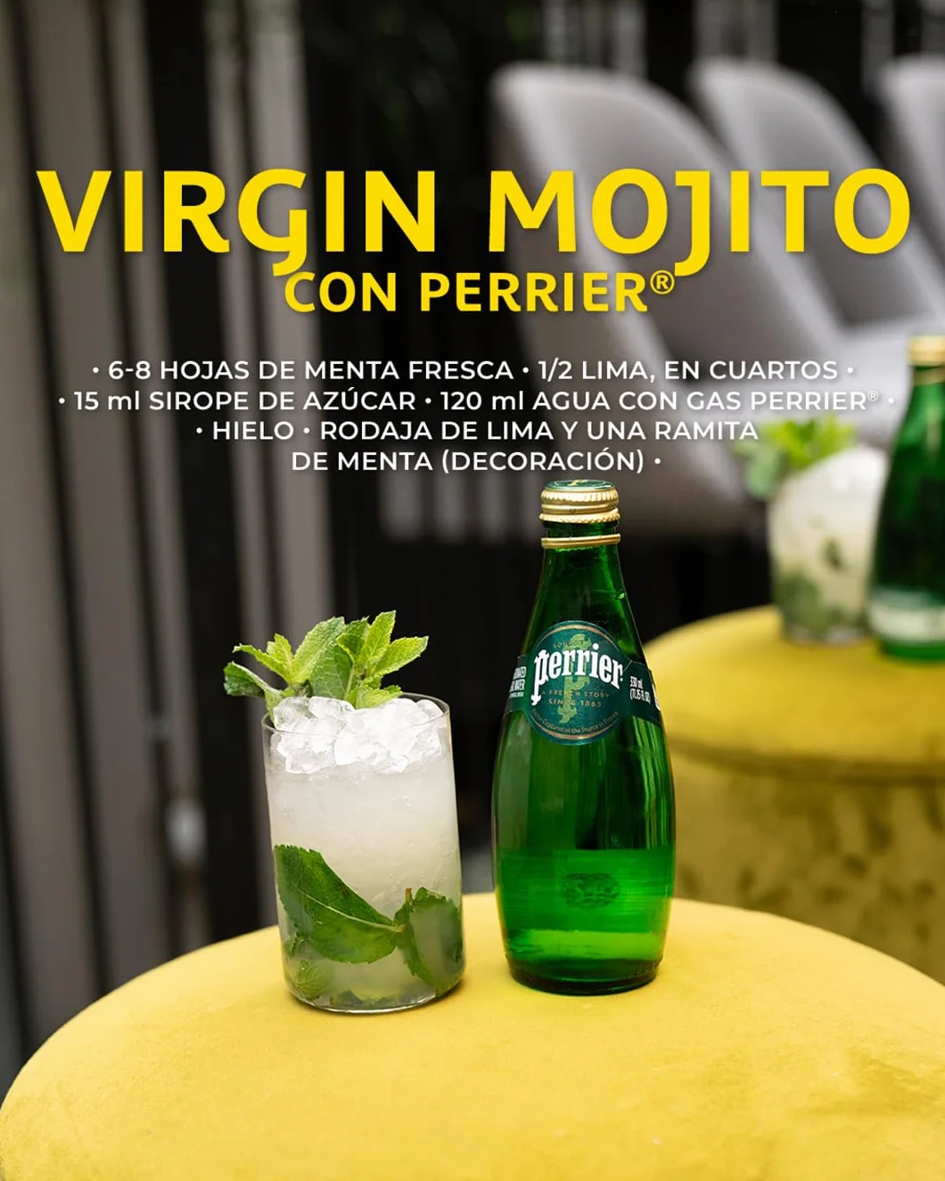 Perrier - Acqua minerale frizzante, 6 x 50 cl PET