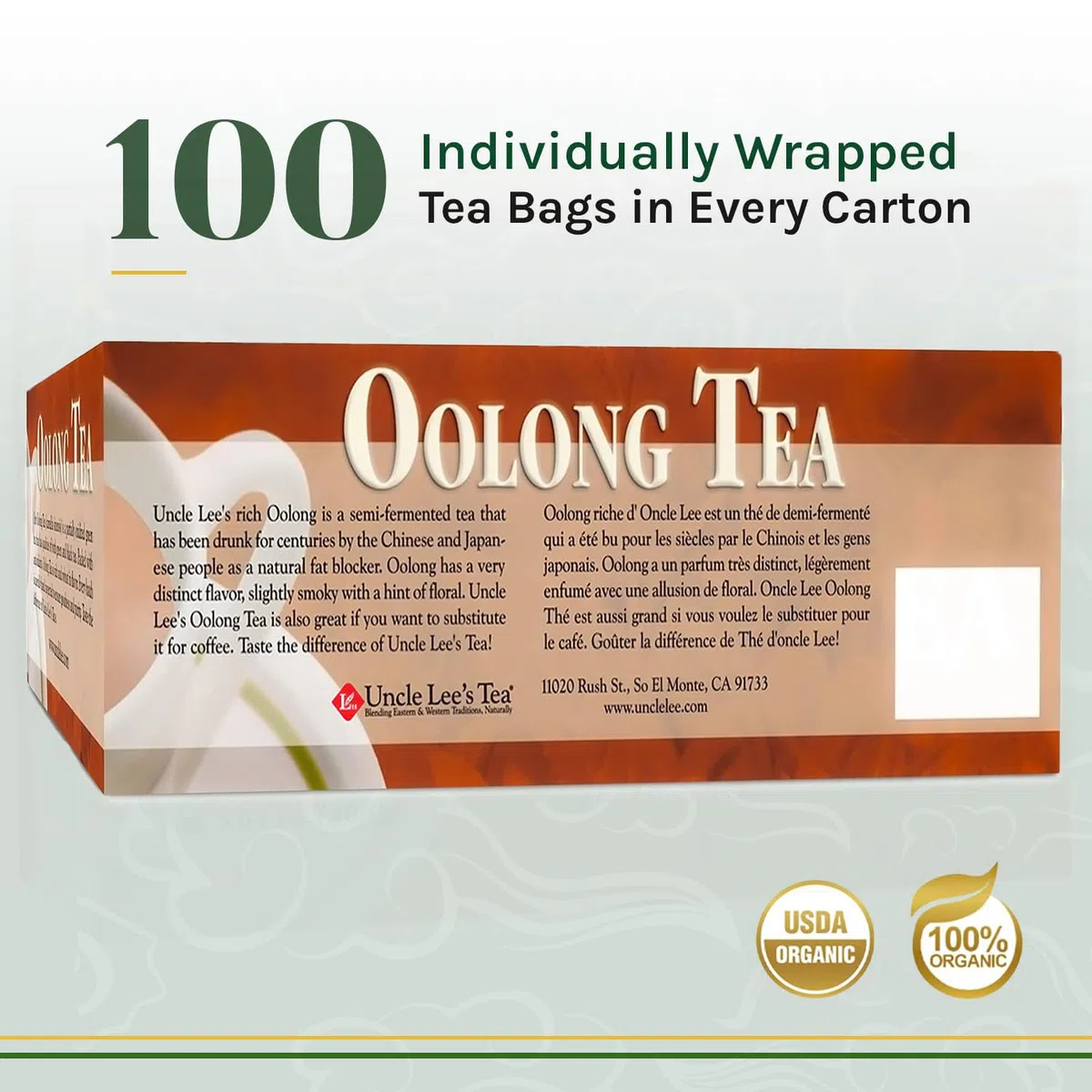 UNCLE LEE'S LGNDS of China Oolong 100bg