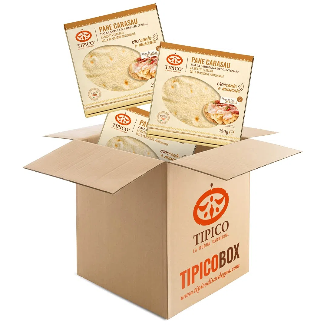 Box Pane Carasau Tipico di Sardegna - 10 confezioni