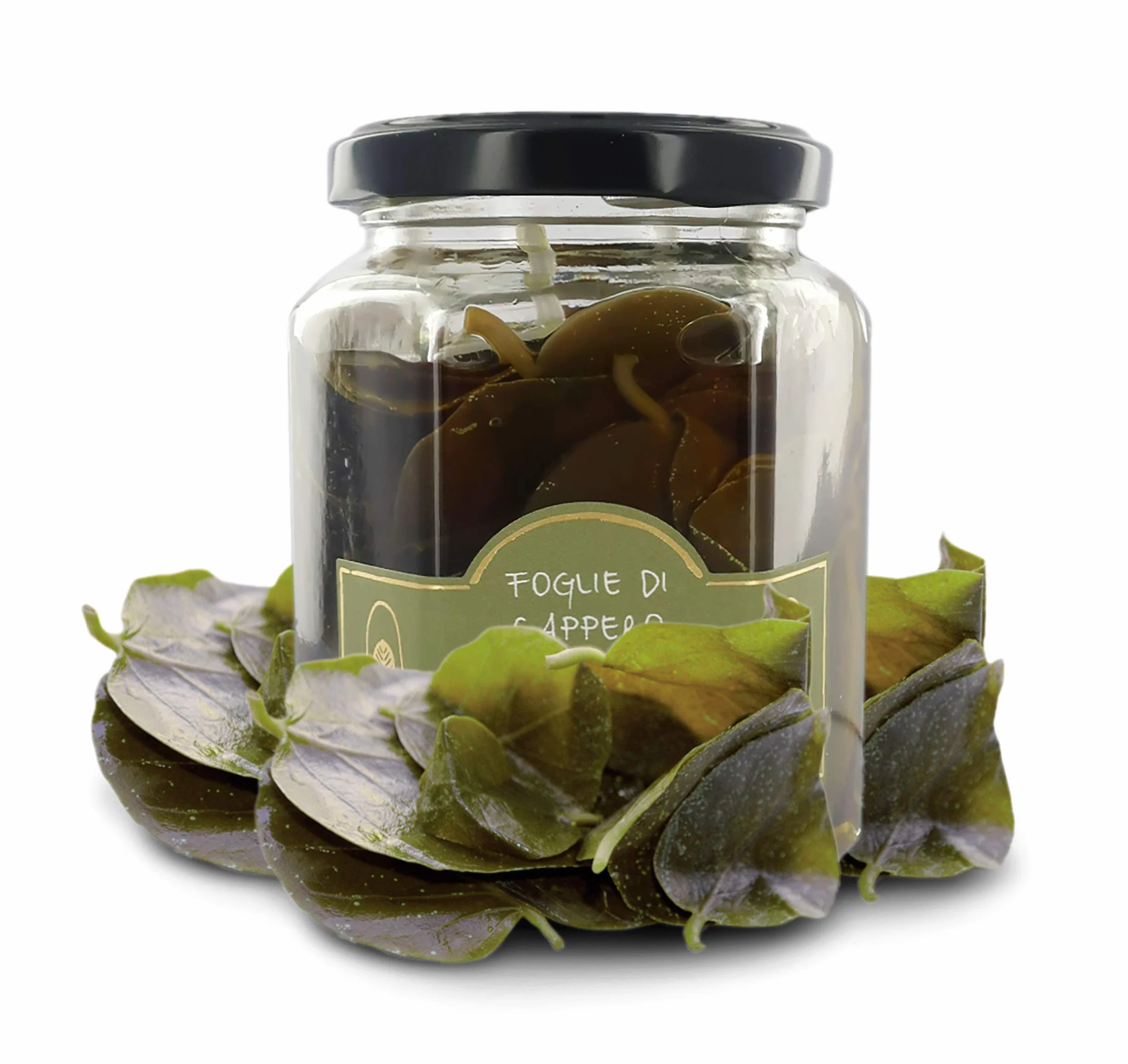 La Nicchia Pantelleria - Foglie di Cappero in Olio Extra Vergine di Oliva 220g