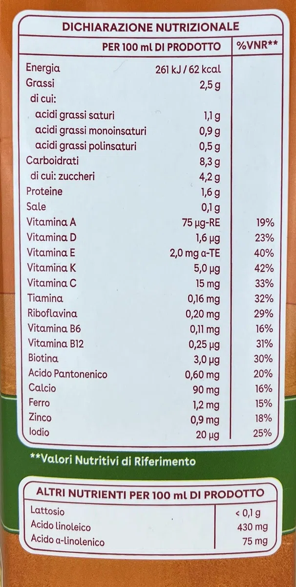 Plasmon Nutrimune Alta Digeribilità 12-36 mesi 1L (6 confezioni)