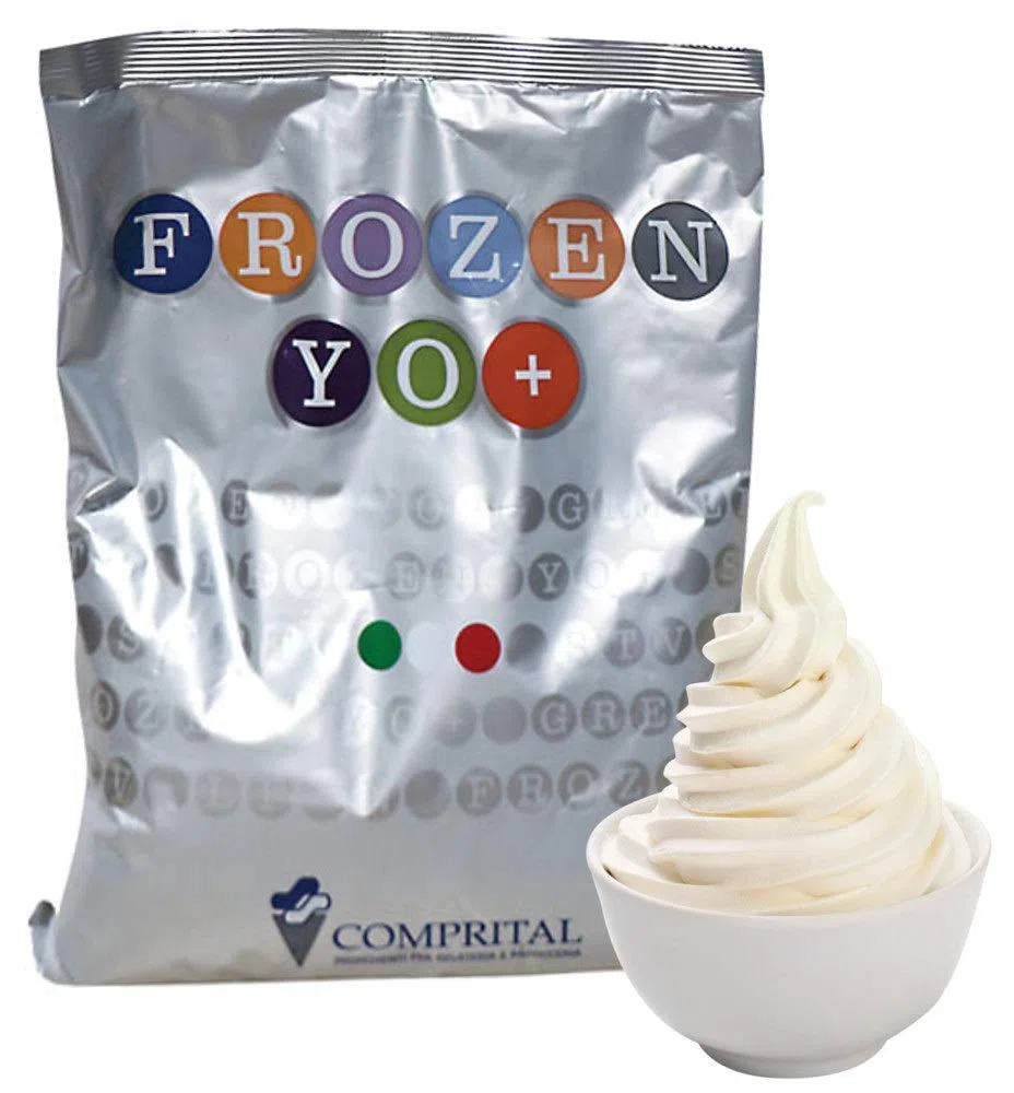 kg 1,5 Frozen Yogurt per Macchina da Yogurt Gusto Delicato Soft
