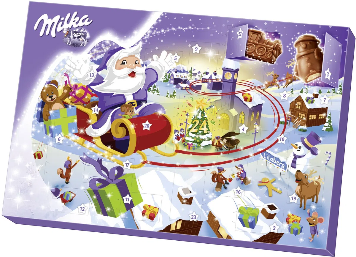 Milka Calendario dell'Avvento, 200 g