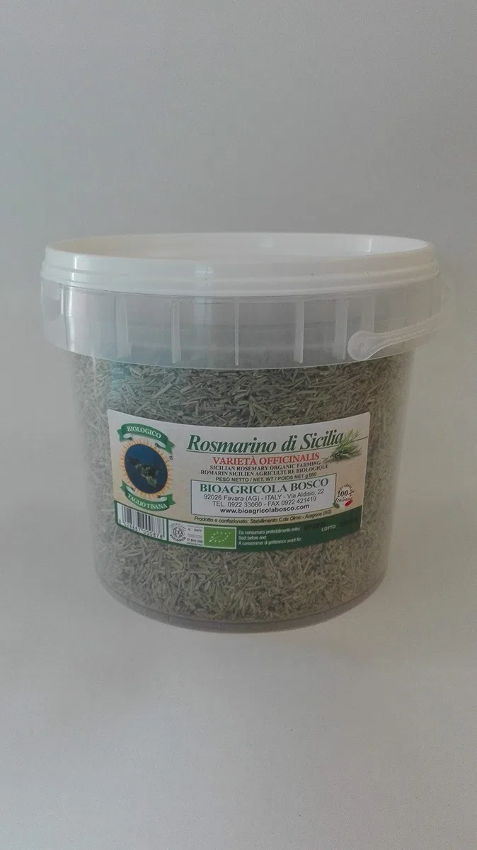 Bioagricola Bosco Origano Macinato Biologico - 400 gr & Rosmarino Macinato Biologico- 650 gr