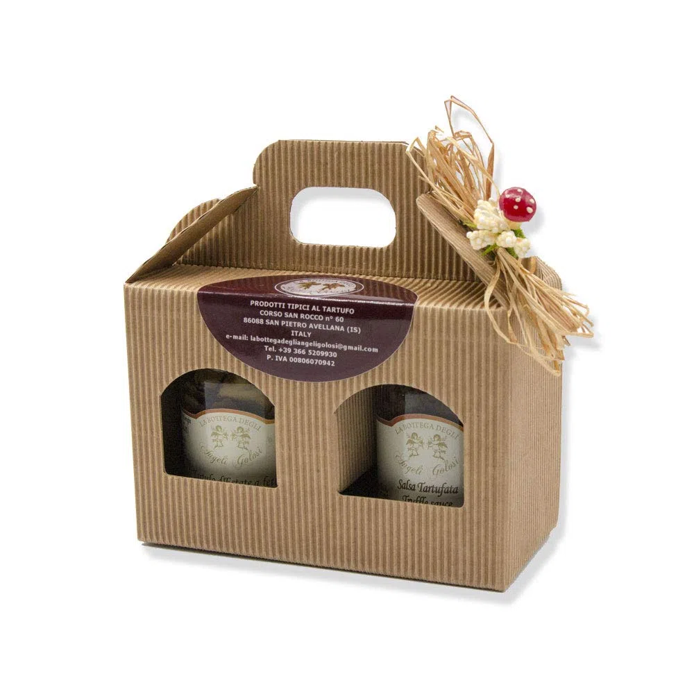 Confezione BIS Tartufo Carpaccio a Fette e Salsa Tartufata
