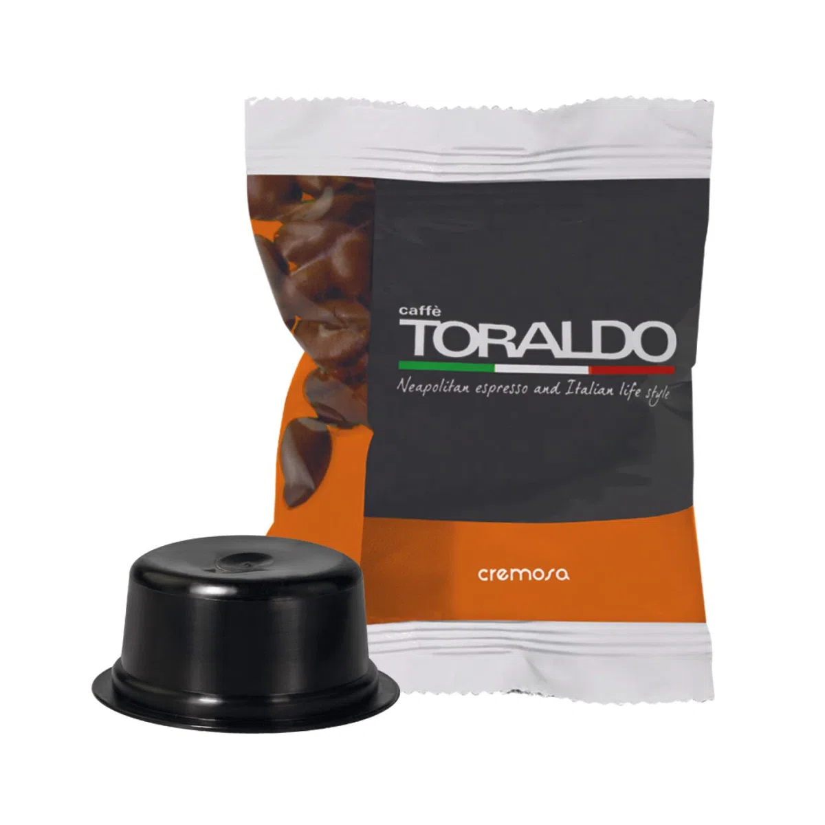 CAFFÈ TORALDO | Compatibile Firma* | Caffè Selezionato, Tostato e Torrefatto in Italia | Eccellenza del Caffè Napoletano (100 Capsule, Miscela Cremosa)