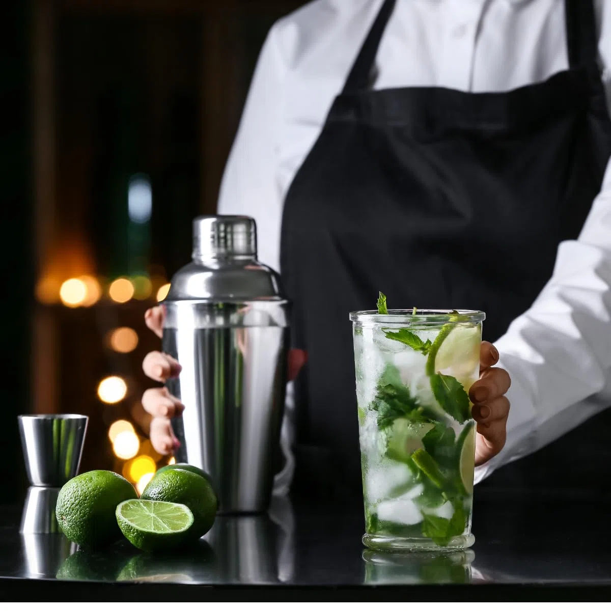 Menta Mojito liofilizzata a foglie intere-pronta all'uso per Cocktail, tisane e Piatti Innovativi-Preserva il 98% del gusto, colore e aroma della menta fresca- 100% MENTA HIERBABUENA-