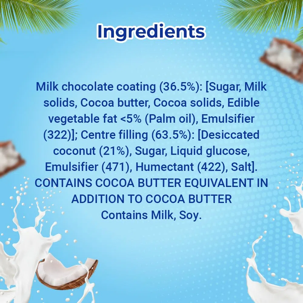 Barretta di Cioccolato al Cocco Bounty, Cioccolatini Ripieni di Cocco, Cocco Morbido e Delicato al Centro, Cioccolatini Premium da Condividere, Confezione da 12,684 g