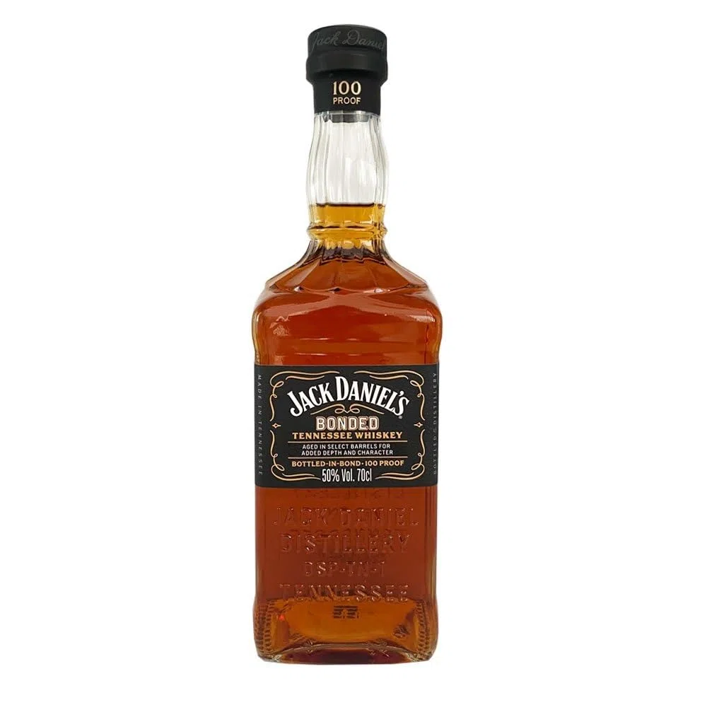 Jack Daniel’s Bonded Tennessee Whiskey – Whiskey Americano Bottled-in-Bond, Gusto Autentico, Ricco e Intenso, Invecchiato con Metodo Tradizionale, 50% Vol., Bottiglia in Vetro da 70 cl