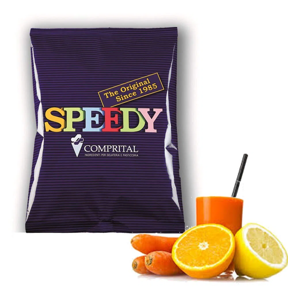 COMPRITAL kg 1,25 Gelato O Sorbetto al Gusto Ace Arancio Carota Limone Prodotto Pronto per GELATERIA Artigianale