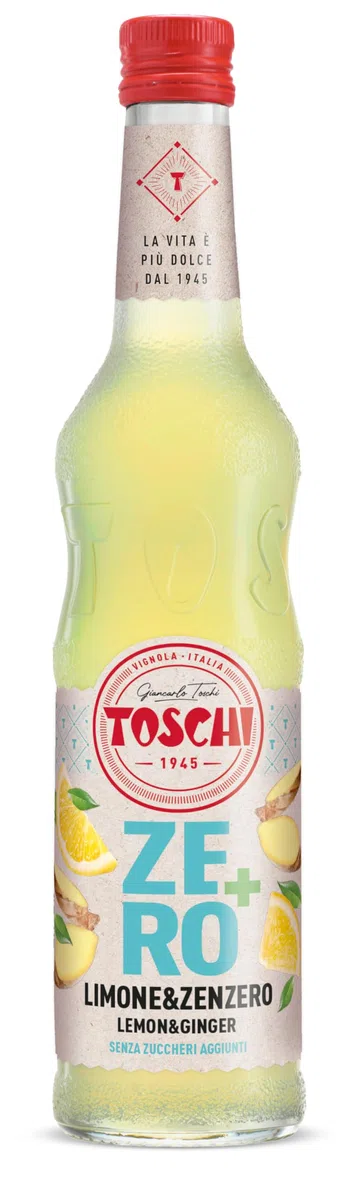 Drink Zero + 560 ml, Sciroppo senza Zucchero nei gusti: Amarena, Menta, Limone&Zenzero, Fragola, Pompelmo Rosa ed Orzata.