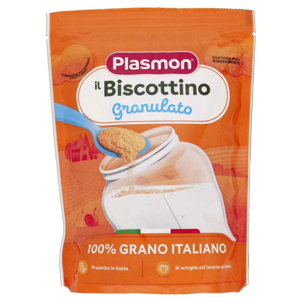 Plasmon Biscotto Granulato 350g (6 Confezioni)