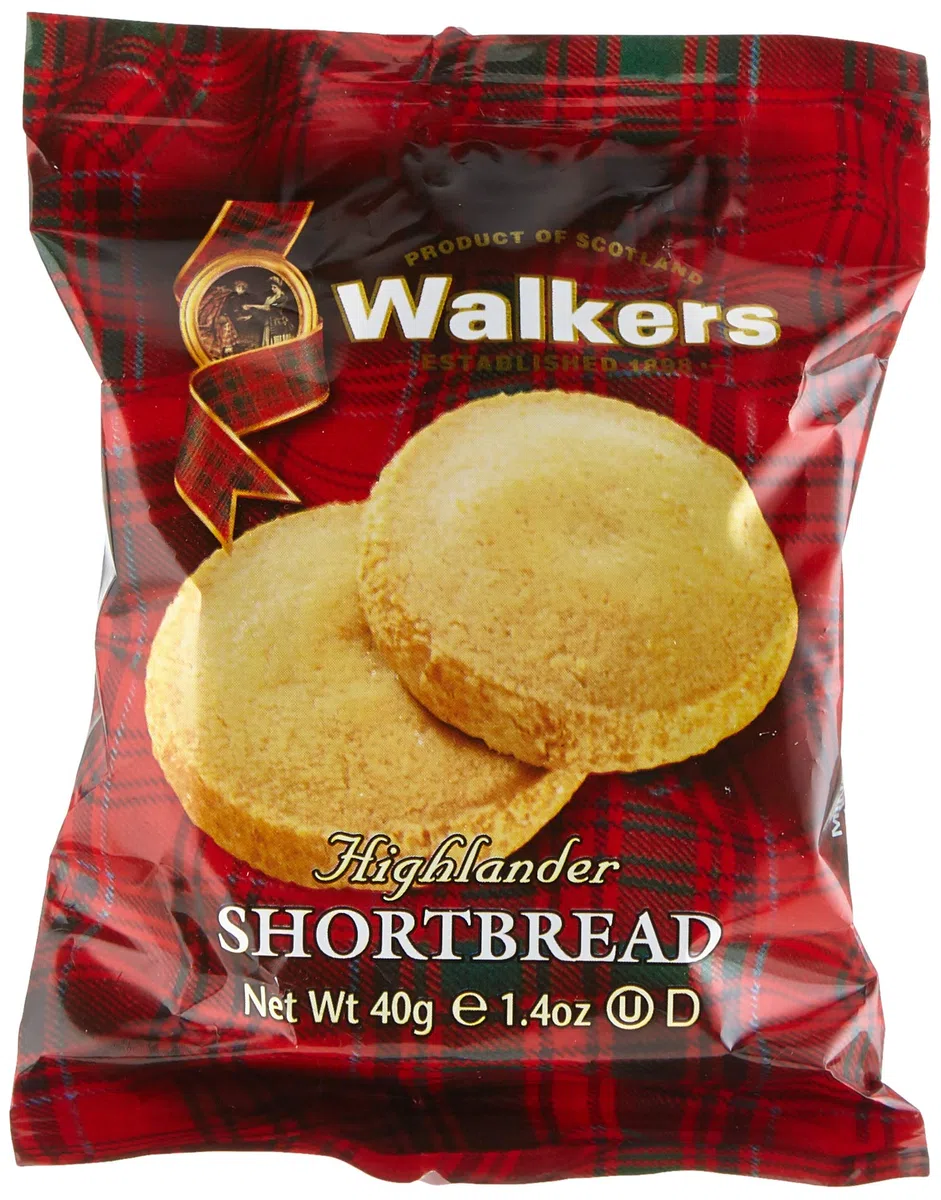 Walkers Highlander Shortbread 1 confezione (18 x 40 g)