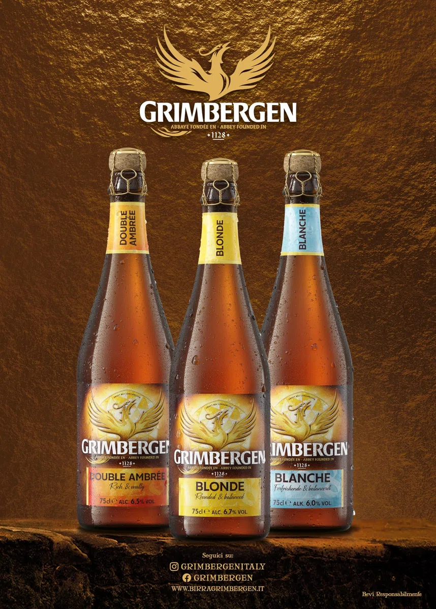 Grimbergen Blonde, Cassa con 6 Bottiglie da 75cl, Birra d'Abbazia Blonde Ale, Gusto Morbido e Fruttato, Gradazione Alcolica 6.7% Vol.